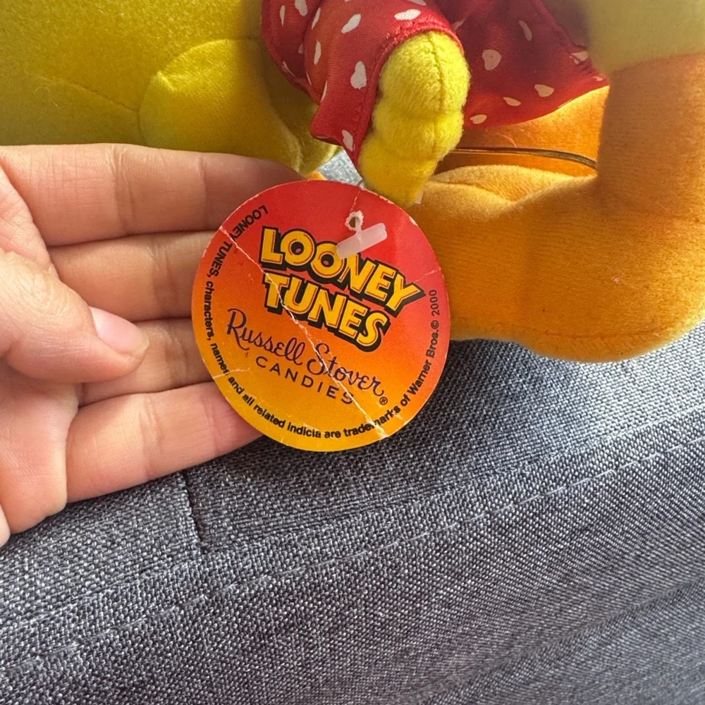 vintage Looney Tunes Tweety Bird plush